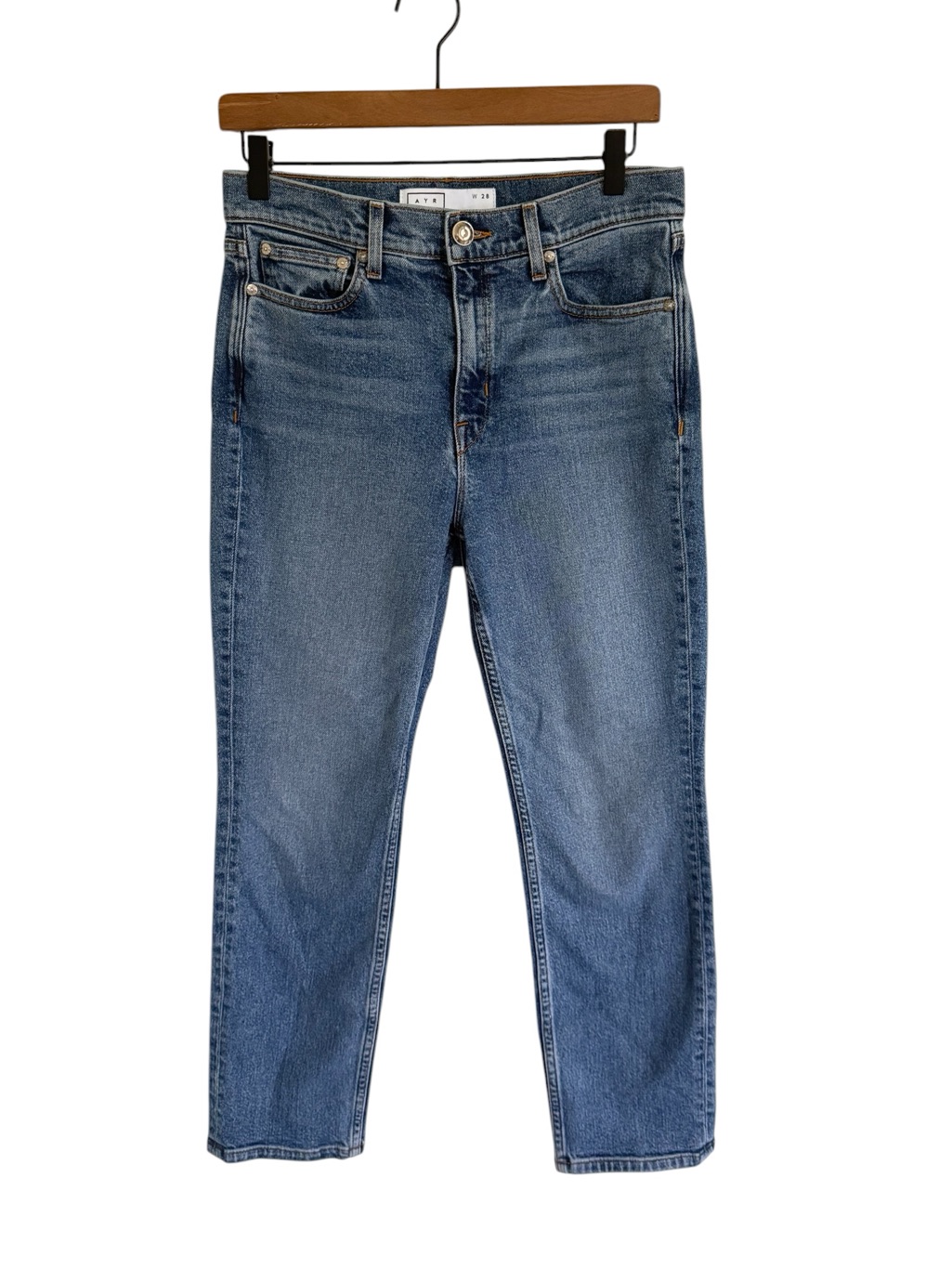Ayr The Yes Yes Yes Straight Leg Jean